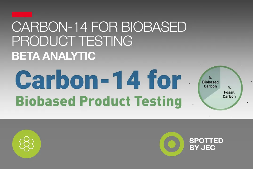 JEC Composites Web TV | Carbon-14 for biobased product testing