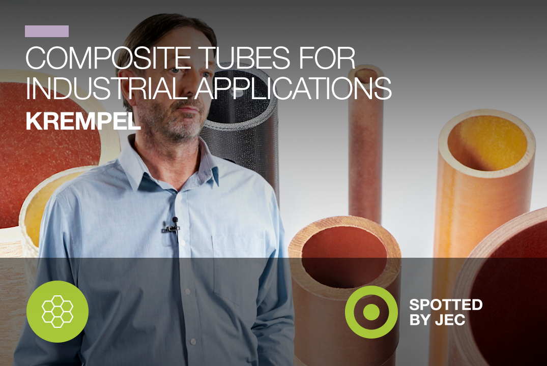JEC Composites Web TV - Composite tubes for industrial applications