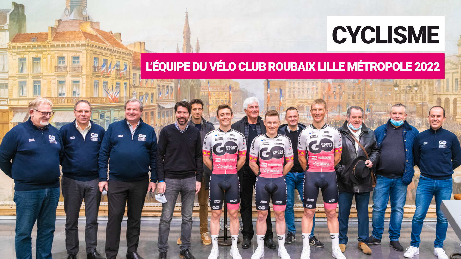 Equipe 2025 cycliste roubaix