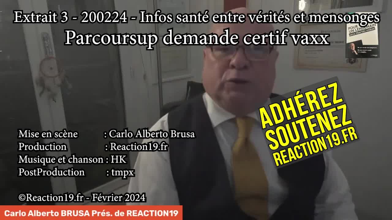 Brusa Carlo Alberto 21 02 2024

Hier lors de mon direct j’ai dénoncé le fait que des écoles pour êtr...